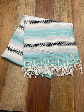 Sand Cloud Mint Baja Turkish Cotton Beach Towel